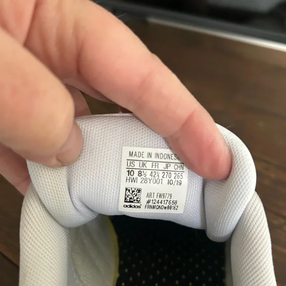 Adidas White Sneakers with Animal Print - Picture 6 of 6